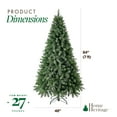 thumbnail image 3 of Open Box Heritage 7 ft. Artificial Pine Christmas Tree w/ Changing Lights, 3 of 11