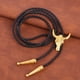 thumbnail image 2 of Lazos de oro para los hombres American Cowboy Moda Bolo Ajustable Accesorios de ropa ajustable Etiqueta de estilo occidental Regalo ideal en bolsas Paquete Dorado Advancent AP004546-02, 2 of 4