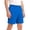 Blue, variant on Boys Solid Shorts Elastic Waist Casual Summer Soccer Breathable Bottoms 3-14 Y