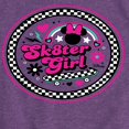 thumbnail image 3 of Disney - Mickey & Friends - Skater Girl - Retro Style - Checkered Circle - Toddler And Youth Girls Short Sleeve Graphic T-Shirt, 3 of 5