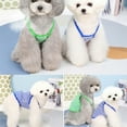 thumbnail image 6 of Cartoon Pattern Summer Dog Clothes - Fashion Outfit Striped Camisole - Pet Two-Legged T-shirt for Puppy, 6 of 8
