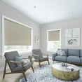 thumbnail image 2 of LEVOLOR Custom Horizons 10 Collection, Cordless Solar Shade, Sand, 35 5/8" Width x 48" Length, 2 of 8
