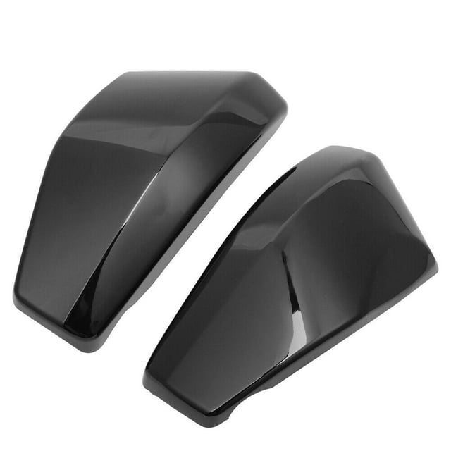 1 Paire de Couvercles de Protection Côté Batterie Compatibles pour Modèles VTX 1300 R/Metro S/Spoke C/Custom T/Tourer 2003-2009