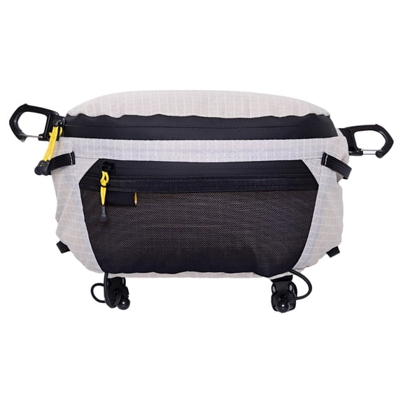 Multi-Functional Outdoor Hiking Pack, Waterproof Lightweight 1000D Nylon Chest Bag, 9.06 x 2.76 x 4.33 in, Versatile Crossbody Phone Pouch with Adjustable Strap, D-Ring Hook for Travel Sports