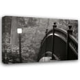 thumbnail image 1 of Vitaly Geyman 40x28 Gallery Wrapped Canvas Wall Art Titled - Bridge of Light I BandW, 1 of 4