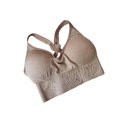 thumbnail image 1 of Thinsony Supportive Sports Bra Yoga Crop Top Vest for Workouts Skin Color L 1Set, 1 of 6