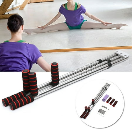 Splint Stretcher - Stainless Steel + Foam Handle Exercise Tools Leg Extension Machine Flexibility Training Split Legs Ligament Stretcher Device Exercise Tool for Men/Women