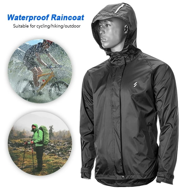 Labymos Men Waterproof Windproof Cycling Jacket MTB Bicycle Rain Jacket Outdoor Sport Running Raincoat Walmart