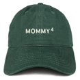 thumbnail image 1 of Trendy Apparel Shop Mother of 4 Embroidered Cotton Dad Hat, 1 of 2