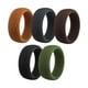 thumbnail image 2 of 5 piezas para hombre de de goma anillos de boda anillos joyería 9 Hugo Anillos de silicona para hombres, 2 of 10