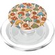 thumbnail image 1 of PopSockets PopGrip para MagSafe Hippie con forma de hongo y flor de los años 60 y 70, 1 of 5