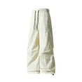 thumbnail image 6 of iHPH7 Fall Outfits for Women Baggy Sweatpants Womens Fall Fashion Women's Activewear Womens Fall Pants Athletic Pants for Women Fall Clothes Beige L, 6 of 9
