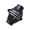 Black, variant on YIFAEUX Golf Ball Marker Plastic Shell 360-Degree Rotation Aiming Scribing Clip Professional Line Drawing Portable Three Line Marker Golf Ball Alignment Marking Tool Golf Accessories