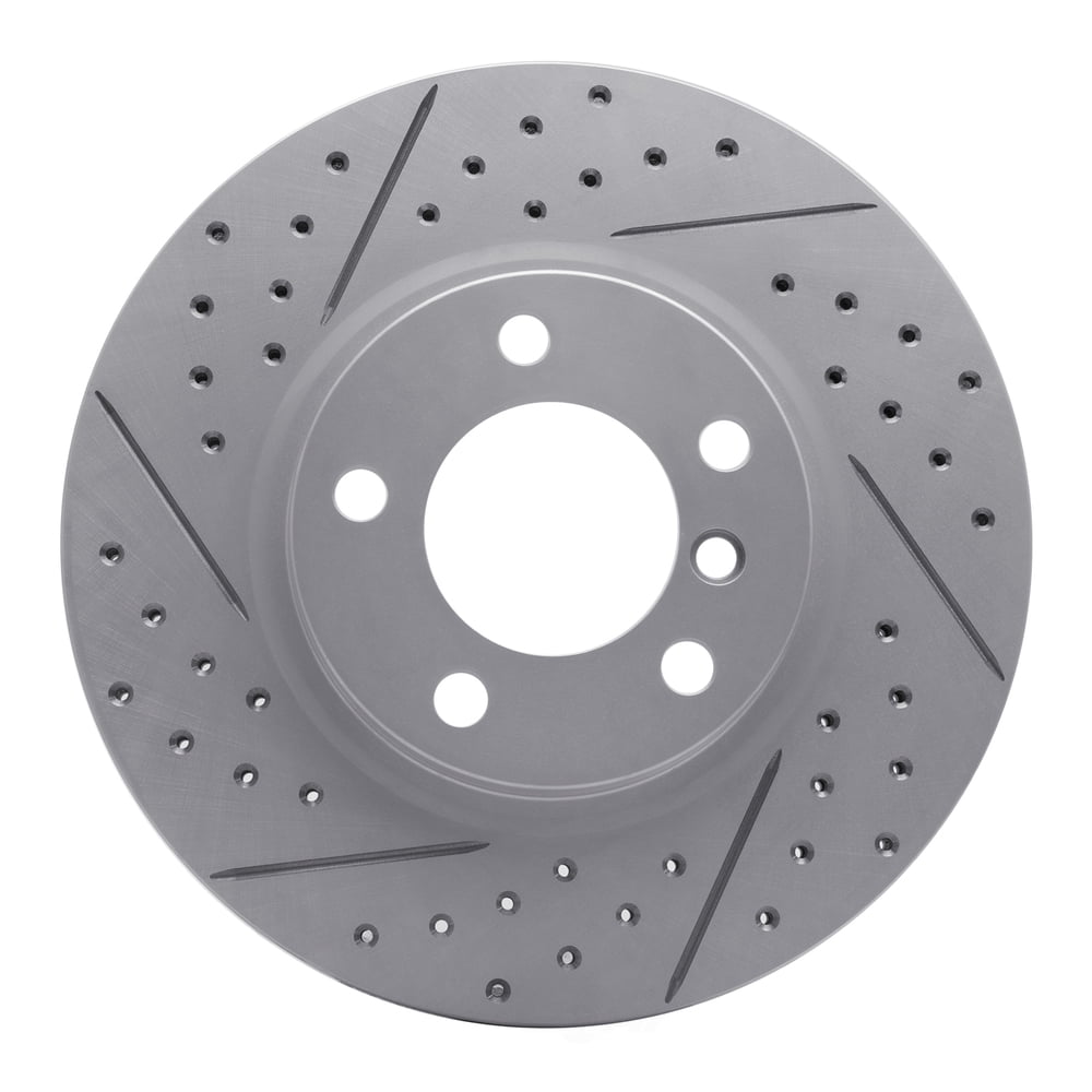 Dynamic Friction Company 830-32011L DFC Geoperformance Rotor - Drilled and Slotted