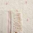 thumbnail image 6 of SAFAVIEH Easy Care Leptis Polka Dots Runner Rug, 2'3" x 9', Ivory/Pink, 6 of 8