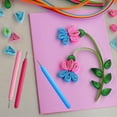 thumbnail image 5 of Woeilo Paper Quilling Tools Rolling Curling Quilling Needle Pen DIY Cardmaking Paper Quilling Pen for Art Craft Handmade Tools, 4 Colors (12 Pieces), 5 of 5