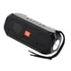 thumbnail image 3 of Injueey Altavoz Bluetooth portátil inalámbrico estéreo bajo caja de música altavoz exterior soporte TF/FM Radio/USB/AUX con linterna Cables de audio/vídeo Negro, 3 of 6