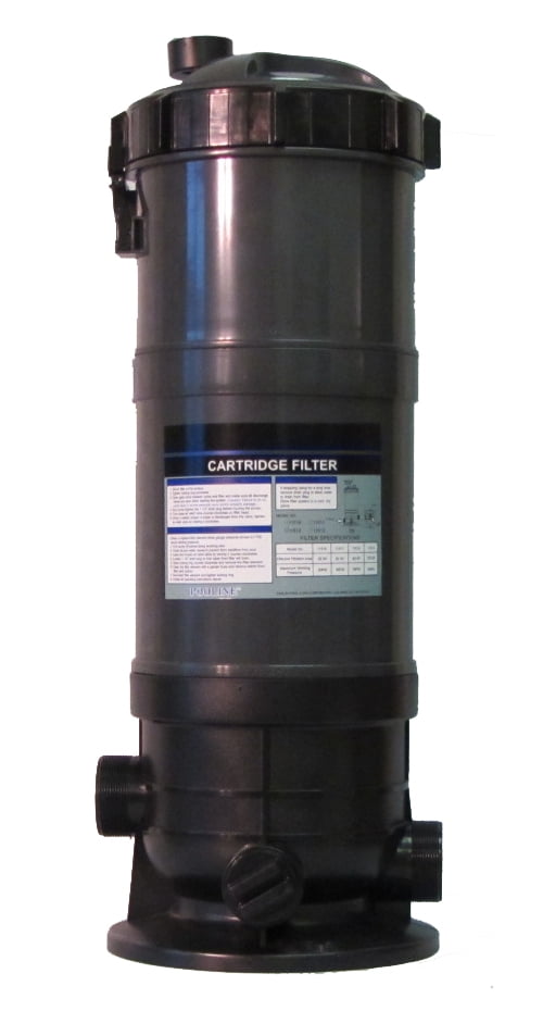 Cartridge Filter System with Pressure Gauge for Swimming Pools 90SF