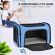 thumbnail image 3 of Bolsa De Viaje Para Perros Y Gatos, Transportador Portátil Para Mascotas, Transportador Plegable Para Cachorros, Cómodo Bolso Para Mascotas Para Viajes Al Aire Libre Noticed PT001696-01, 3 of 6