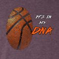 thumbnail image 3 of Wild Bobby, Basketball Fingerprint It's In My DNA, Sports, Men Premium Tri Blend Tee, Vintage Purple, Small, 3 of 5