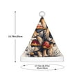 thumbnail image 3 of Haiem Cute Forest Mushrooms Pattern Santa Hat Confortable Velvet Christmas Hat for Christmas Party Favors Fit for Adults and Kids, 3 of 6