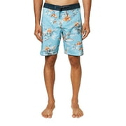 O'Neill Mens Hyperfreak 19 inch boardshorts Papa Seans Bright blue 29