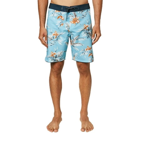 O'Neill Mens Hyperfreak 19 inch boardshorts Papa Seans Bright blue 29