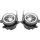 thumbnail image 1 of 2 piezas de luz de conducción LED redonda de 4 pulgadas y 30 W con señal de giro a través de la lámpara antiniebla para Wrangler (luz dorada), 1 of 5