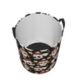 thumbnail image 2 of KLL Cute Dog Panda Waterproof Foldable Laundry Hamper Bucket with Handles for Storage Bin,Kids Room,Home Organizer (Small ), 2 of 7