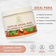 thumbnail image 5 of Crema Facial Antiarrugas Productos Mart Mexico Argán y Ácido Hialurónico 400 Grs, 5 of 5