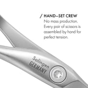 GERMANIKURE 7pc Manicure Set in Black Leather Case - FINOX Stainless Steel Tools Made in Germany, Glass Nail Care Supplies Made in Czech Republic – Professional Cuticle and Nail Care Kit