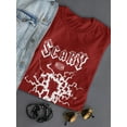 thumbnail image 3 of Scary Techno Style T-Shirt Women -Image by Shutterstock, Female Small, 3 of 4