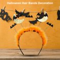 thumbnail image 2 of Diadema de murciélago con purpurina Hugtrwg Para Halloween multifuncional, 2 of 6