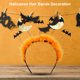 thumbnail image 5 of Diadema de murciélago Kuymtek Con lentejuelas para Halloween, 5 of 6