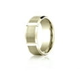 thumbnail image 2 of Benchmark� 8mm Comfort-fit Satin-finished Grooves Carved Design Wedding Band Ring, 2 of 9