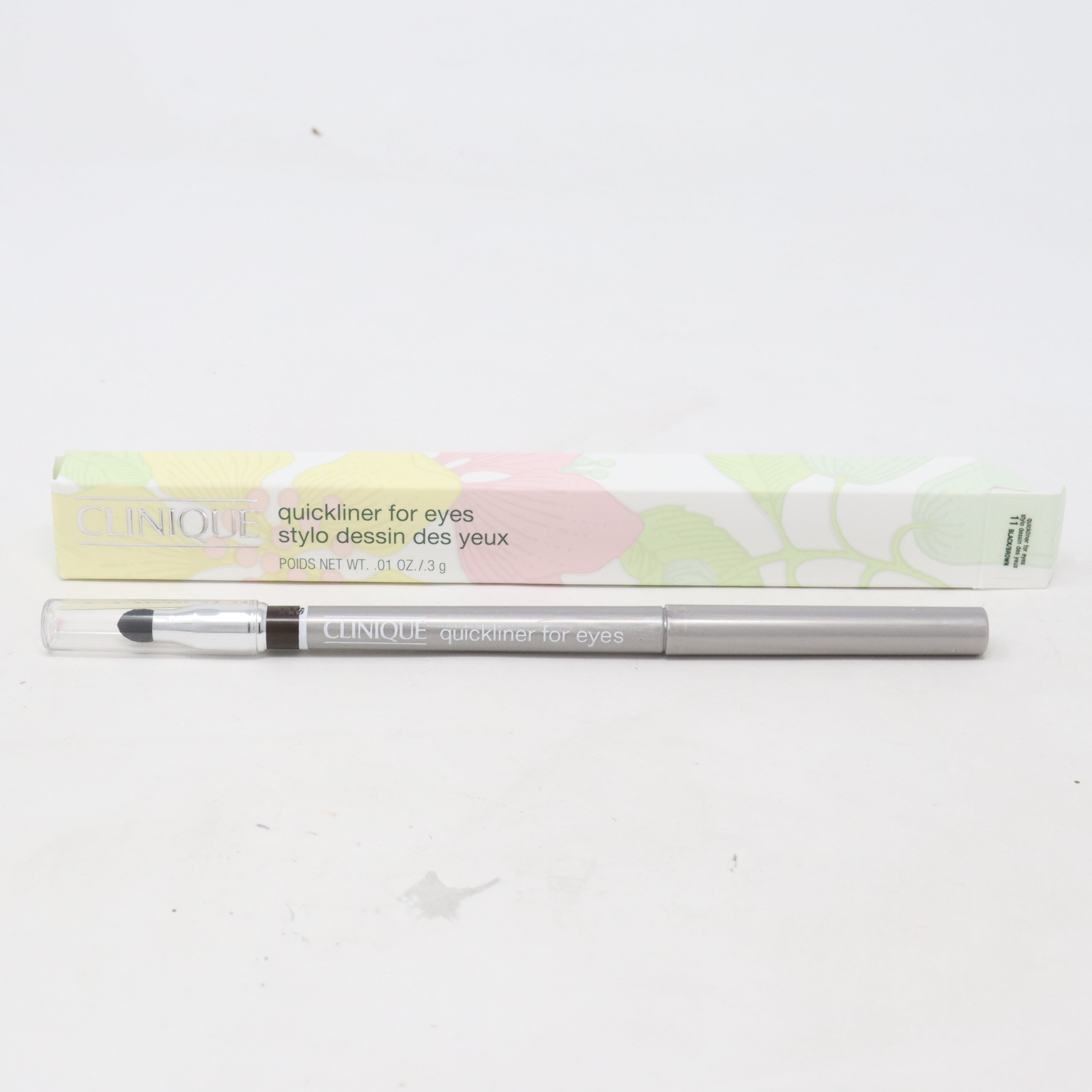 Clinique Quickliner for Eyes, Black/Brown 0.01 oz