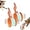 Orange X2, variant on Interactive Dog Toys, Automatic Dog Walker Interactive Indestructible Waggle Ball Toy, Upgrade Interactive Ball with Motion Activation Chirping Sounds Rolling Dog Toys (Orange X2)