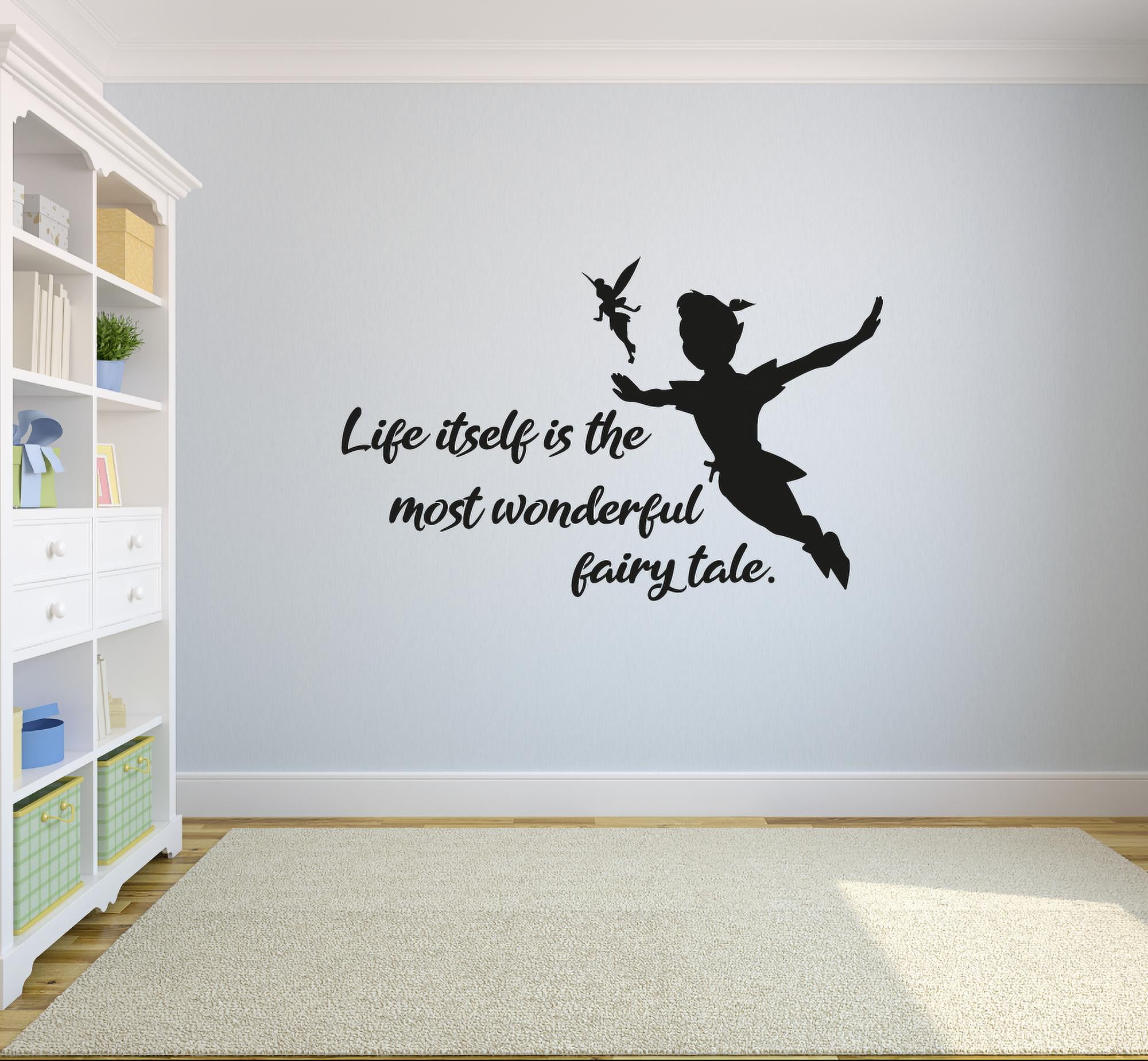 Life Itself Is The Most Wonderful Fairytale Tinkerbell Peter Pan Quote ...