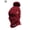 Red, variant on Luxtrada Womens Knit Scarf Hat Set Winter Warm Solid Pom Soft Venonat Beanie Caps Scarves (Beige)
