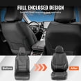 thumbnail image 3 of Juego completo de fundas para asientos de coche VEVOR, de piel sintética, universales, 13 unidades, 3 of 9