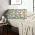 thumbnail image 6 of Fotbe Colorful Easter eggs Pattern Pillow Cases - Envelope Closure - Luxury, Extra Soft, Cooling Pillow Covers - Wrinkle, Fade, Stain Resistant-16"x24", 6 of 6