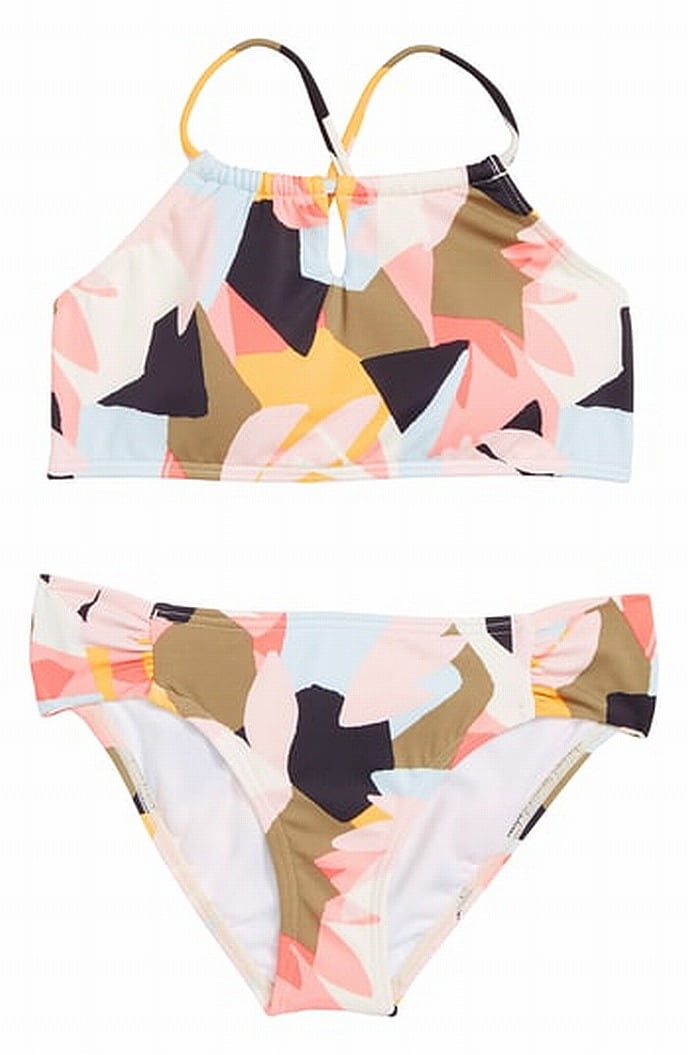 Billabong Swimwear Girls Printed TwoPiece Swim Bikini Set 14