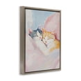 thumbnail image 2 of Stupell Industries Shabby Chic Sleeping Kittens Embrace Brown Floating Frame Canvas Art, 17 x 21, by The Prints Vibe, 2 of 8