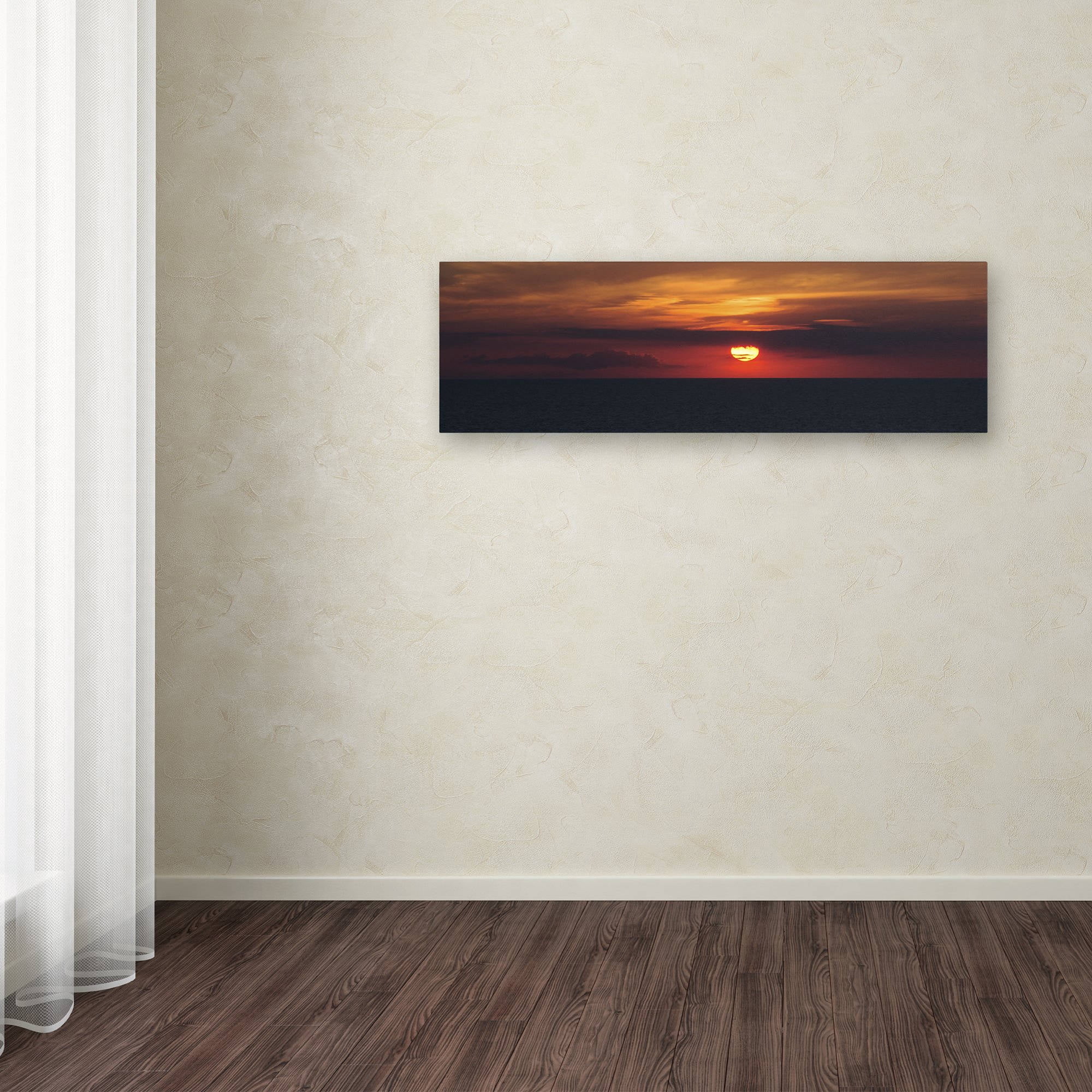 Trademark Fine Art "Classic Great Lake Sunset" Canvas Art by Kurt Shaffer