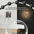 thumbnail image 4 of Yayeee 2-Pack Plug in LED Night Lights with Light Sensors Motion Detectors, Black Watercolor Space, 4 of 7
