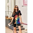 thumbnail image 4 of Zeagoo Oversized T Shirts for Women Summer Short Sleeve Tops Loose Crew Neck Trendy Clothes, 4 of 4