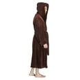 thumbnail image 5 of Arusa Int Men's Hooded Fleece Bathrobe Turkish Soft Plush Robe, 5 of 5