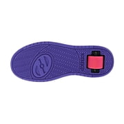 Heelys Girls Child Rezerve Low Skate Shoes ( Little Kids/Big Kids), Neon Pink/Violet/Aruba, 5 Big Kids