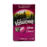 La Vosgienne Blackcurrant Flavored Candies 1 box of x 18 Candies