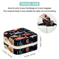thumbnail image 5 of Fish Travel Portable Jewelry Organizer: Square Jewelry Box Storage Case and Display for Rings, Earrings, Necklaces, Bracelets, and More - Suitable for Girls and Women, 5 of 6
